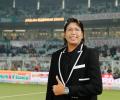 Eden Gardens now has the Jhulan Goswami stand!