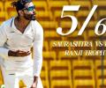 Ranji Trophy: Delhi crumble against Jadeja's spin