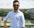 PIX: Rahane Makes Surprise Wimbledon Appearance!