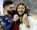 Virat Kohli, Anushka return to Mumbai after IPL win