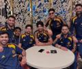 PIX: Gill-led India depart for England, aim to end 18-year long wait