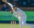 Maharaj joins elite club with 200 Test wickets