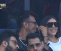 PIX: Yuzi Chahal, Vivek Oberoi cheer India at CT final