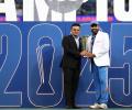 PICS: Rohit, spinners star as India are champion of champions