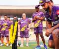 Rahane leads special pooja as KKR begin title defense