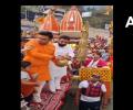 ICC chairman Shah performs Ganga Puja in Haridwar