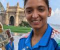 What Harmanpreet etched on her arm tells a story...
