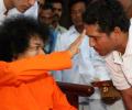 Sathya Sai Baba's blessings helped us win 2011 World Cup: Tendulkar