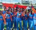 Shining example of determination: Modi hails India blind women's team!