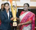 Prez Murmu Hosts World Champions At Rashtrapati Bhavan!