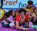 Bharat, Vijay help Telugu Titans pip Gujarat Giants