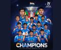 BCCI hails India's composure after U-19 World Cup triumph