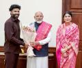 Inside Jadeja's proud moment with PM Modi