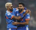 T20 WC: Hardik, Kishan star as India thrash Namibia