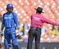 Afghan All-Rounder Penalised for Disobeying Umpire