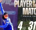 Rising Stars T20 Asia Cup: Radha stars as India A storm into final