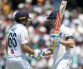 Ashes PIX: Root, Brook sparkle on weather-hit Day 1