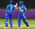 Zadran, Rasooli shine as Afghanistan trounce West Indies in first T20I