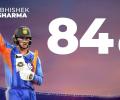 How Abhishek Sharma's eight sixes sealed India's victory