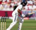 Rahul slams fighting fifty but Karnataka on shaky ground vs Punjab