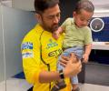 SEE: Dhoni's Adorable Moment Goes Viral in IPL 2026