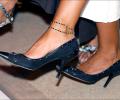 Accessorise with delicate anklets