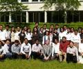 Indian MBA students learn about global business