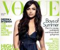First look: Deepika sizzles in denim for Vogue