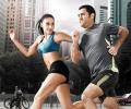 Are you fit enough to exercise with Dhoni?