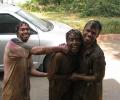 Holi pics: When we made a swimming pool of water and mud
