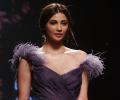 Daisy Shah is a purple princess