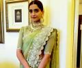 StyleDiaries: Sonam's sari made us go green with envy