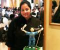 The chef who designed Sachin's 45th birthday cake