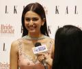 Kriti's lehenga is perfect for a monsoon wedding