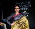 Rasika's silk sari has a message