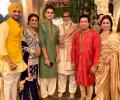 Sachin, Yuvi, Bhajji bond at Isha Ambani's wedding