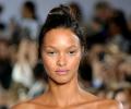 In pix: Lais Ribeiro looked every inch the model bride in white