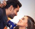 How Karan Johar played cupid in Neha-Angad's love story