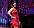 Incredibly sexy! Vaani Kapoor slays in a red slit gown