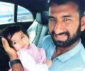 The special girl in Pujara's life