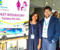 Ulka and Rajeev convert buses into ladies's toilets