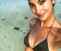 Hot mama! Lily Aldridge shows off her baby bump
