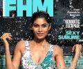 Lopamudra sizzles in floral swimsuit on FHM cover