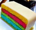 Holi recipe: How to make a colourful Battenberg cake