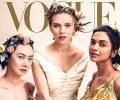 Deepika Padukone, Scarlett Johansson on Vogue cover