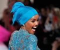 At 21, hijabi model Halima Aden turns designer