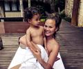 Chrissy celebrates Mother's Day with a nude pic