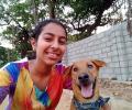AJ from Bengaluru shares pics of her dogs
