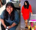 This plus sized comedienne lost 23 kg in a year