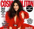 Flirty and fabulous! Janhvi glams it up in a red dress